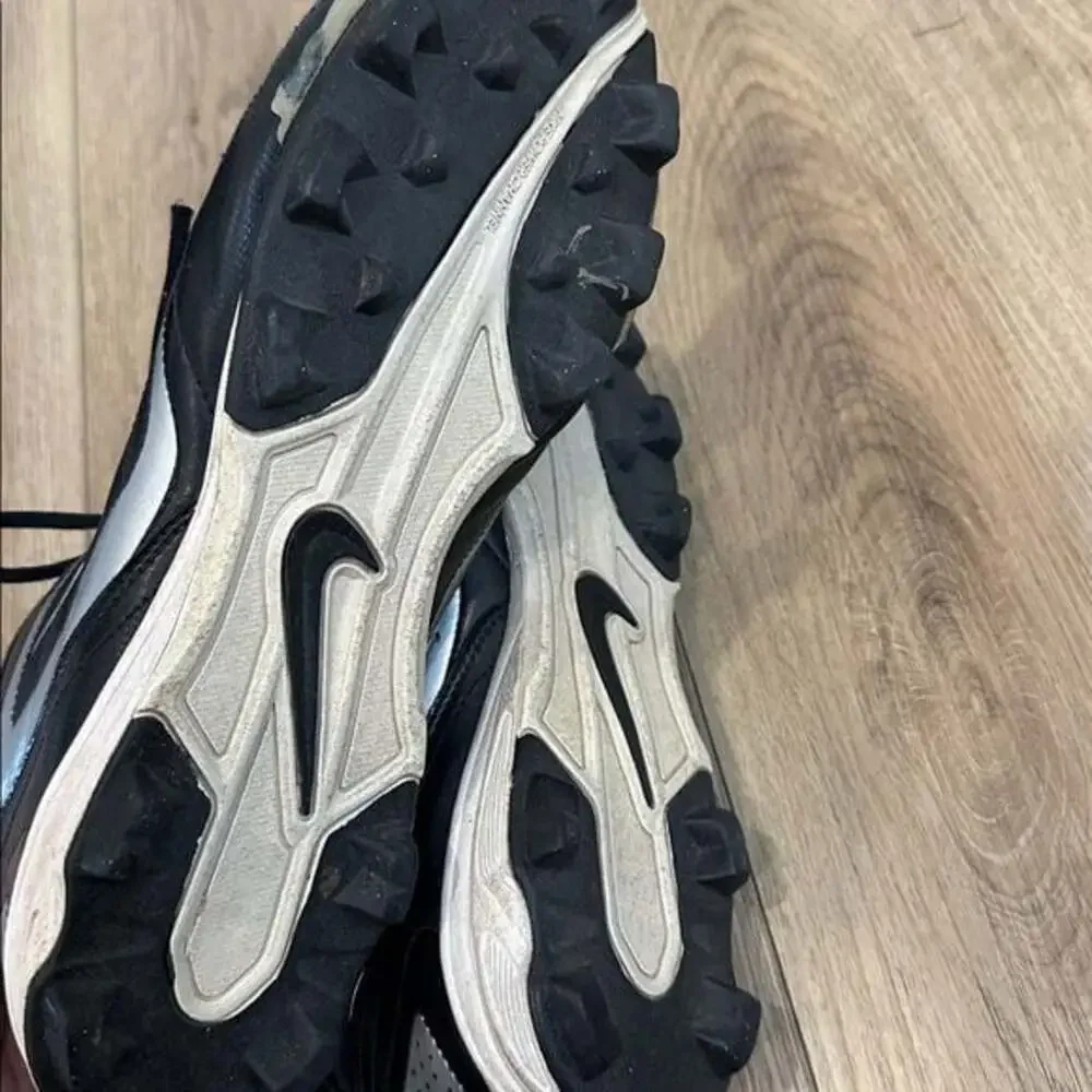 Nike Power Channel Keystone Black Baseball Cleats Size 12